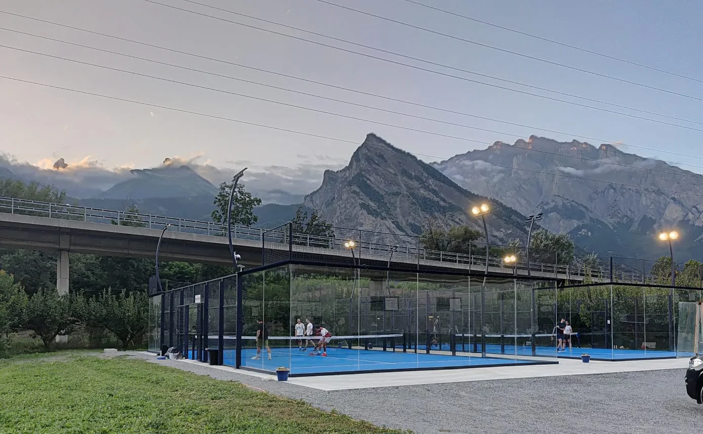 Campos exteriores do Padel de Riddes