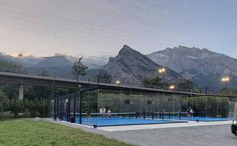 Campos exteriores do Padel de Riddes